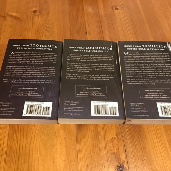 Fifty Shades of Grey Trilogy - Picture 2 of 2